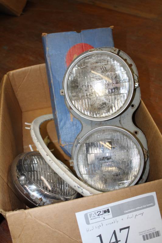 lot 147 image: 1955-1958 Buick Headlight Assembly, Fuel Pump