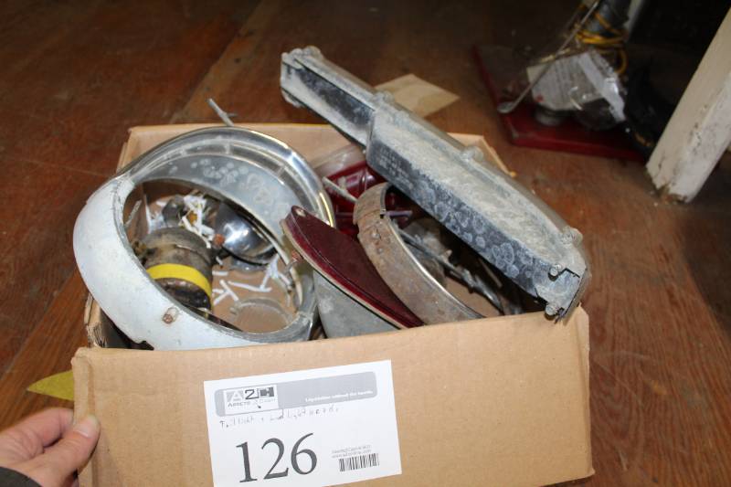 lot 126 image: Taillight and Headlight Bezels