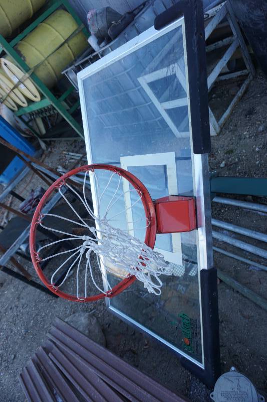 lot 27 image: Goliath Brand Basket Ball Goal and Post
