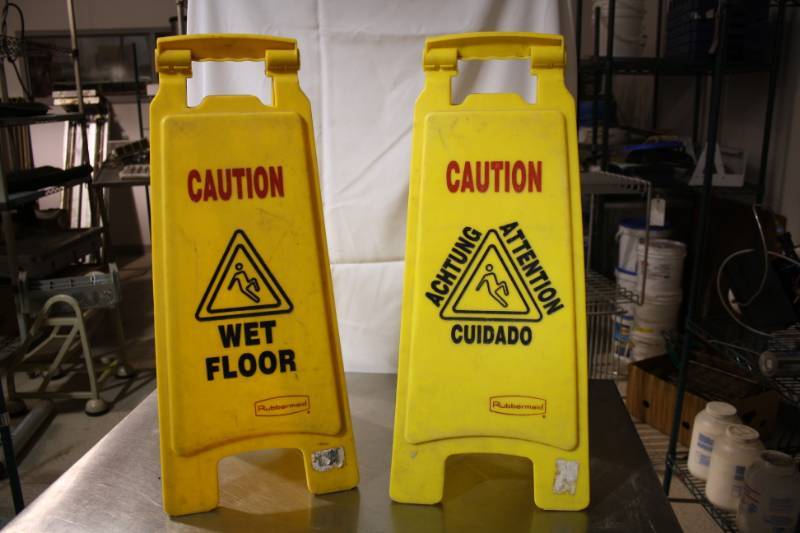 lot 150 image: Caution Signs