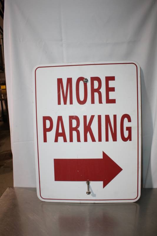 lot 311 image: More Parking Sign