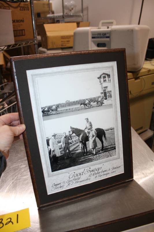 lot 321 image: Pictures Horse Track and Horse