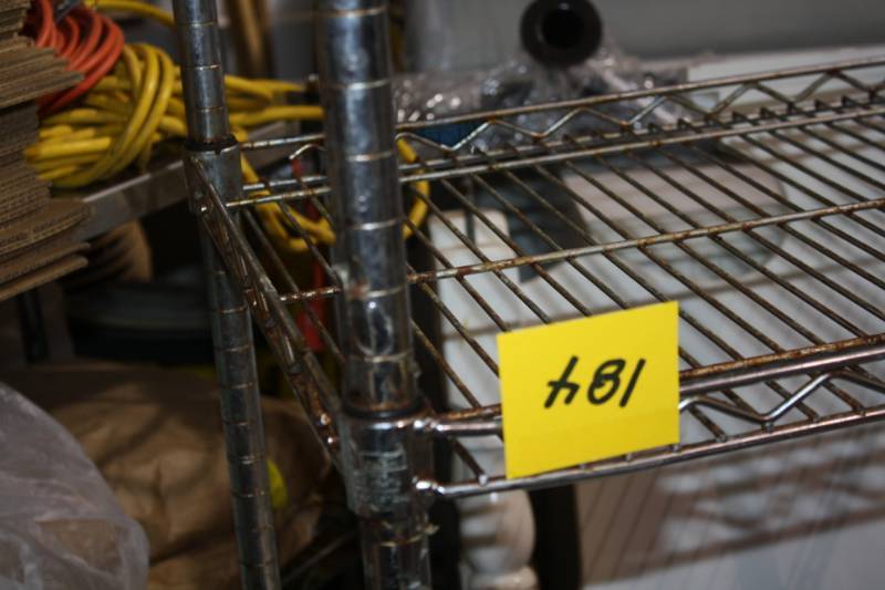 lot 184B image: Shelving Rack Only
