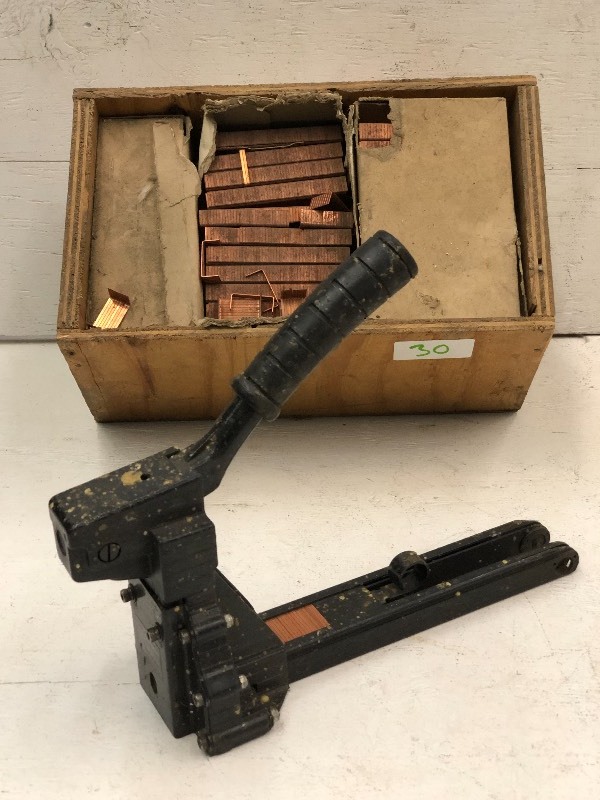 lot 30 image: Uline Packaging Stapler & Box Of Staples