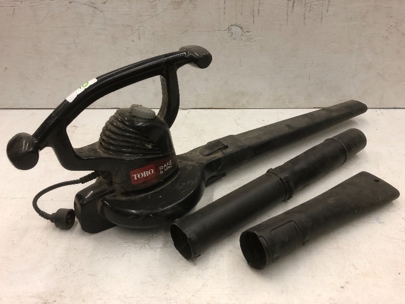 lot 81 image: (1) Electric Blower & (1) Cordless Grass Trimmer