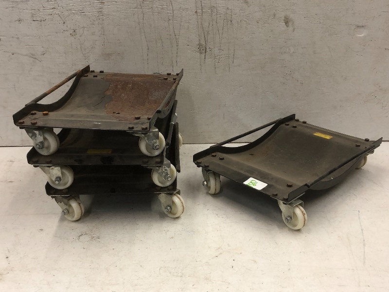 lot 86 image: (4) Automotive Car Dollies