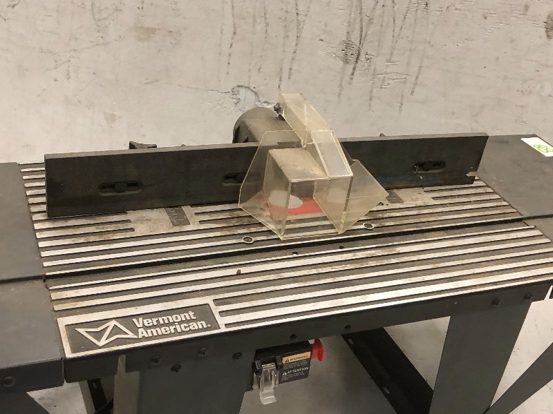 Vermont American Router / Shaper Table Loretto Equipment 400 KBID