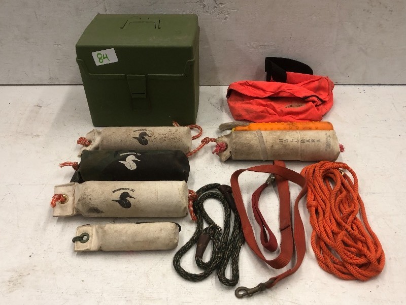 lot 84 image: Lot Of Dog-Training Supplies & Etc