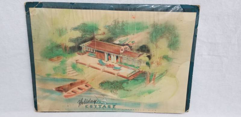 lot 49 image: Lot of 4 Original 1960s Les Anderson Mid Century Architectural Drawings
