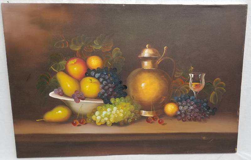 lot 69 image: Original Mid Century Oil Painting
