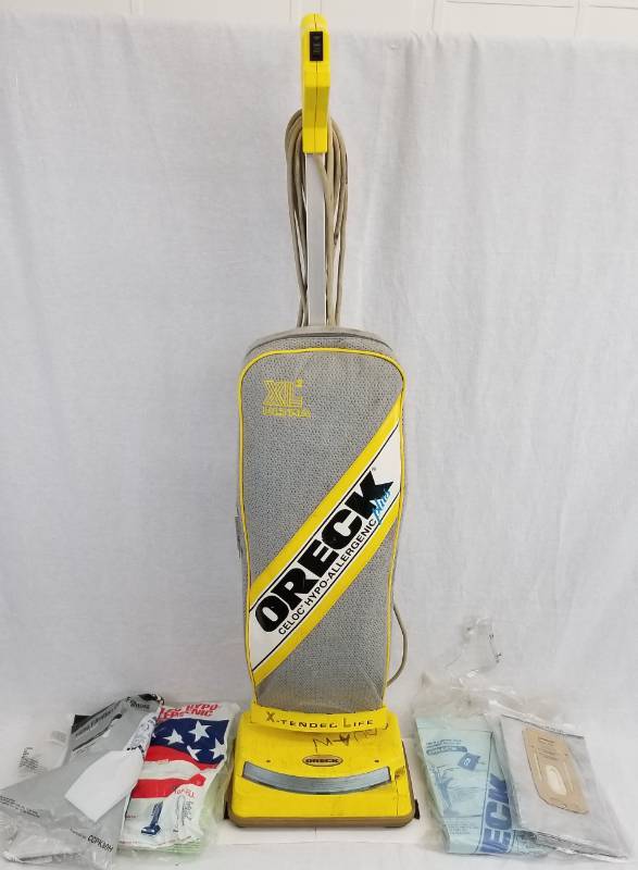 lot 117 image: Oreck XL2 Ultra Hypo Allergenic and Replacement Bags