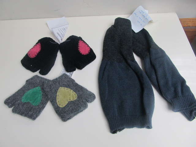lot 167 image: Lot of Hats, Scarves, Fingerless Gloves etc.
