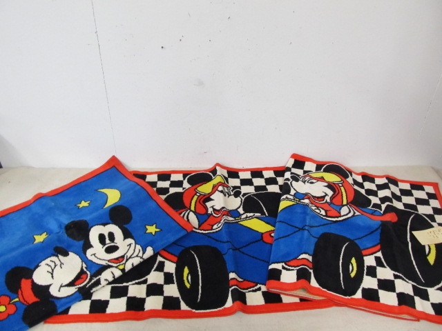 lot 48 image: 3 Brand New wTags Disney MICKEY MOUSE Floor Rugs