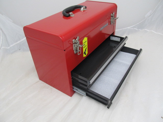lot 74 image: BRAND NEW Heavy Duty CRAFTSMAN Metal Tool Box