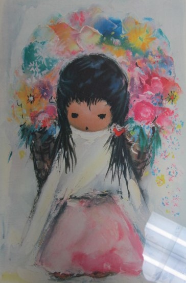 lot 104 image: Group of 3 Framed Degrazia Prints