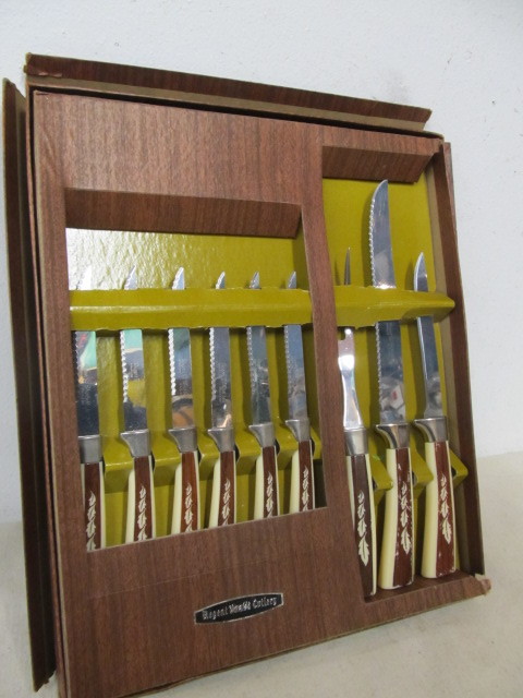 lot 159 image: Vintage SHEFFIELD Regent Cutlery Set