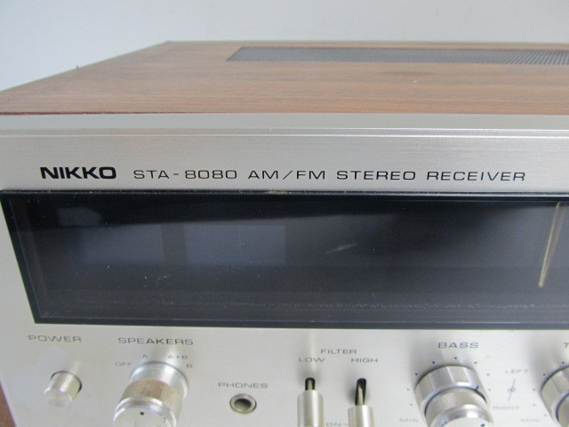 lot 142 image: Working NIKKO STA-8080 Stereo Receiver