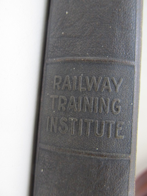 lot 132 image: 1926 Railway Men Training Book