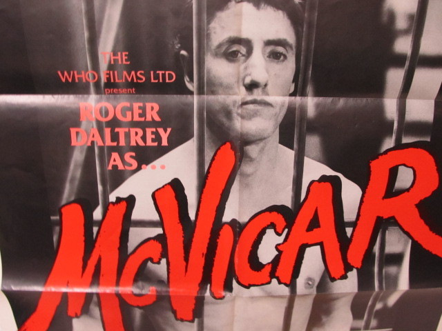 lot 191 image: 1981 McVicar One Sheet Movie Poster 