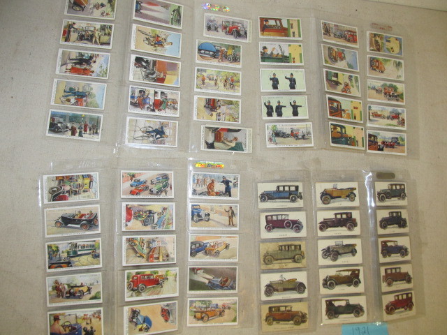 lot 192 image: Large Lot of Orig 1930s-40s Cigarette Cards