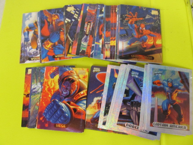 lot 201 image: X-MEN Binder FULL of 1994 Cards  Extras