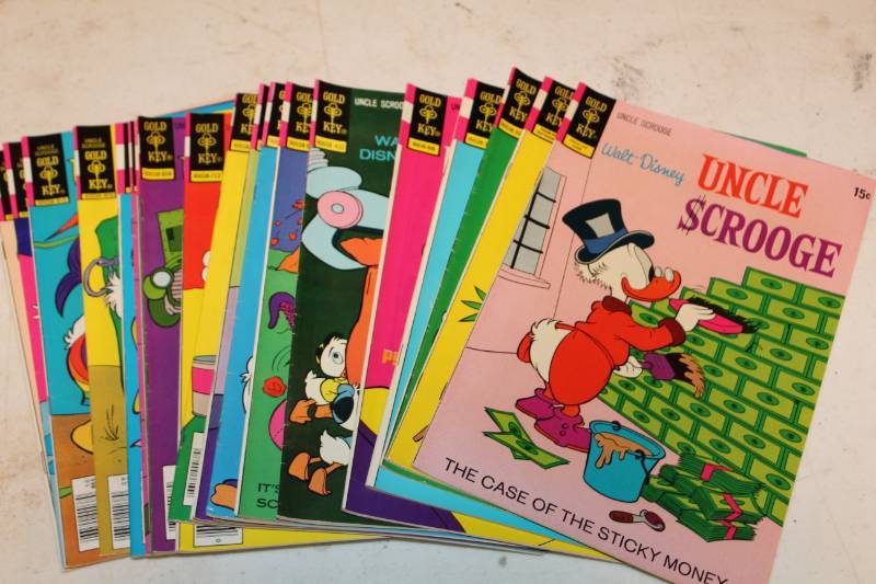lot 173 image: Lot of (21) Walt Disney Gold Key Comics