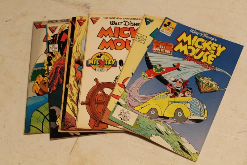 lot 175 image: Lot of (9) Walt Disney Gladstone Comics