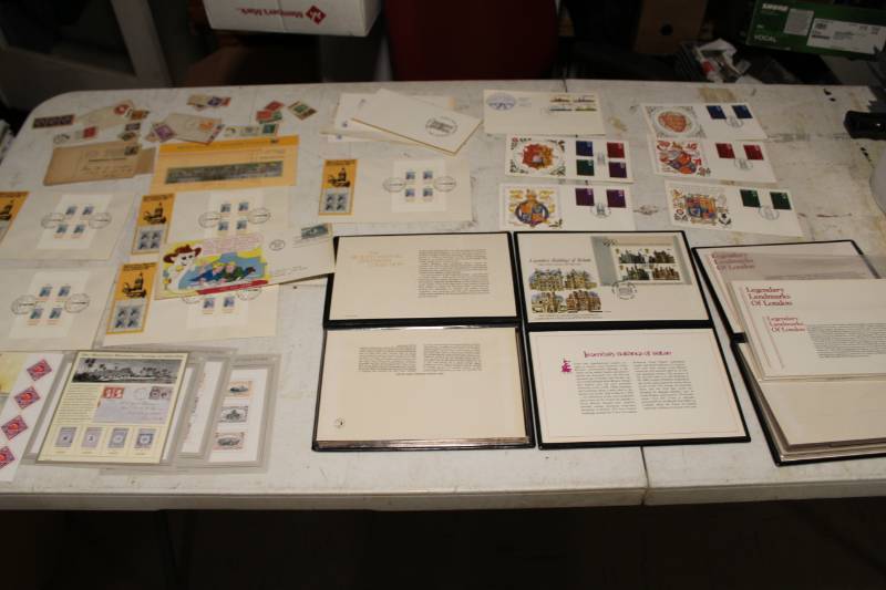 lot 182 image: Large Lot of Various Related Postage Stamps
