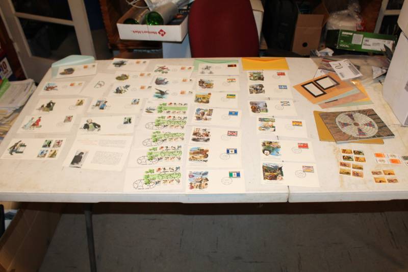 lot 185 image: Large Lot of Various Related Postage Stamps