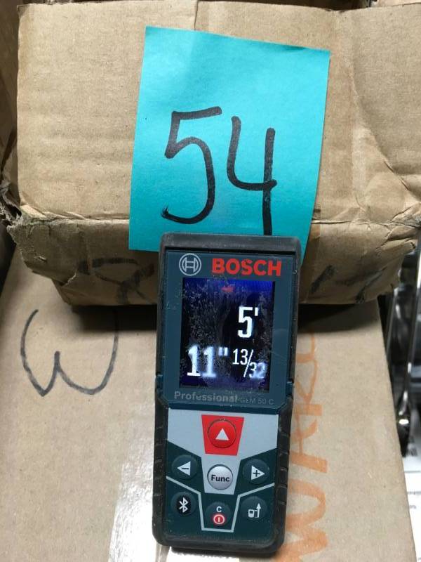 lot 54 image: Bosch PRO GLM 50 C .used in working condition