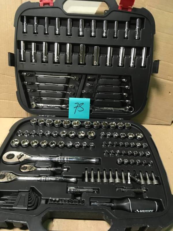 lot 78 image: Husky Mechanics Tool Set not used