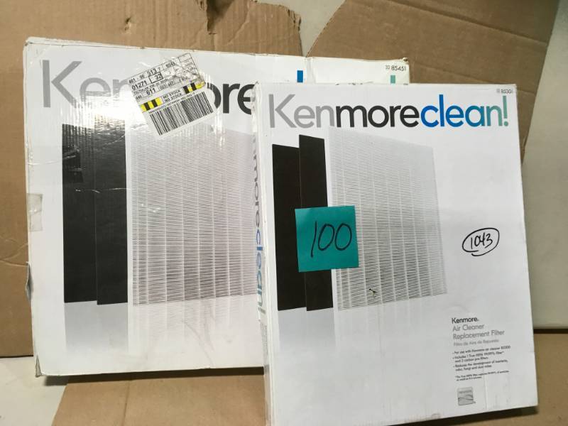 lot 100 image: Kenmore Clean 32 85301 Air Cleaner Replacement Filter LOT OF 2 not used