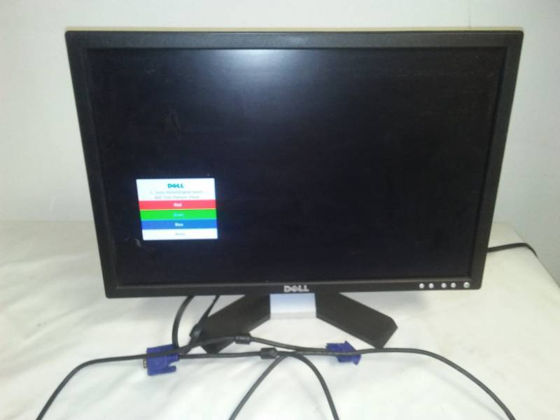 lot 22 image: Dell flat screen monitor 20 inch screen, t