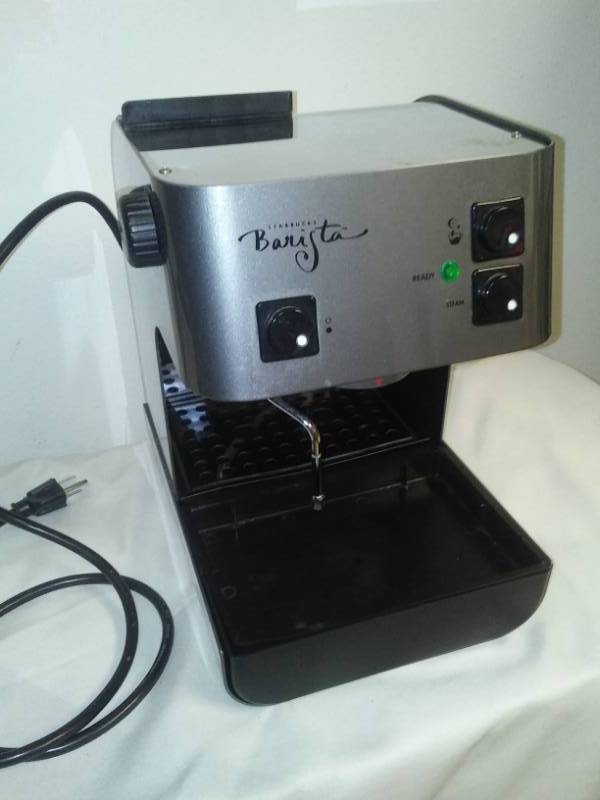 lot 85 image: Starbucks Barista espresso cappuccino maker Powers