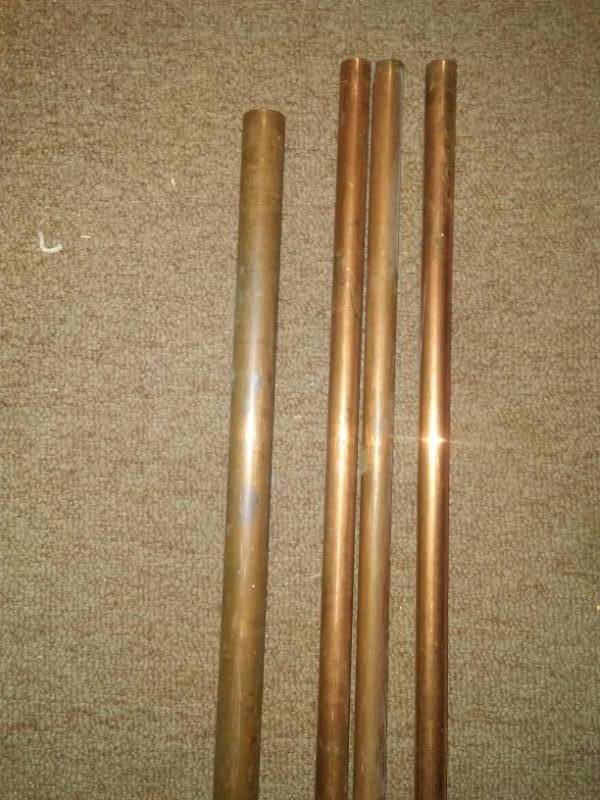 lot 88 image: 12 in. and 34 Inch Copper Pipe
