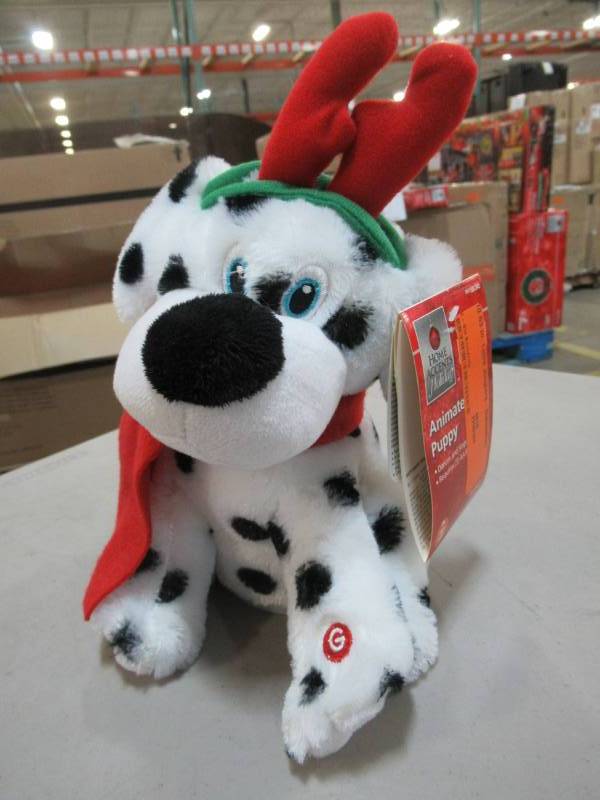 lot 41 image: Home Accents Holiday 10.63 in. Little Jinglers-Dalmation 38776