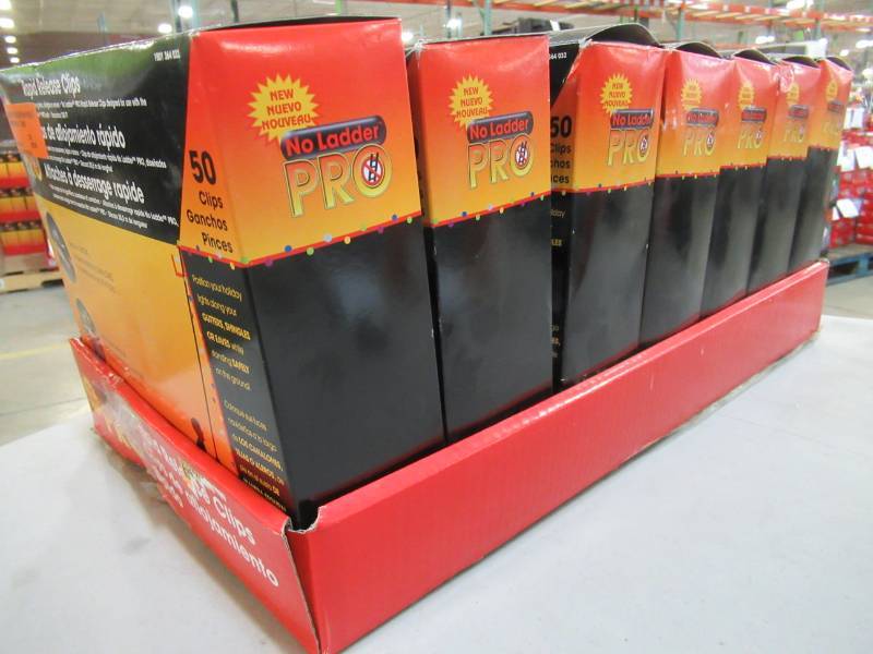 lot 224 image: 7 Boxes of No Ladder Pro Clear GutterShinglesEaves Rapid Release Clips (50-Count), 74029-50CHO