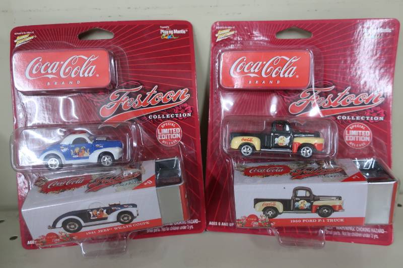 johnny lightning coca cola cars