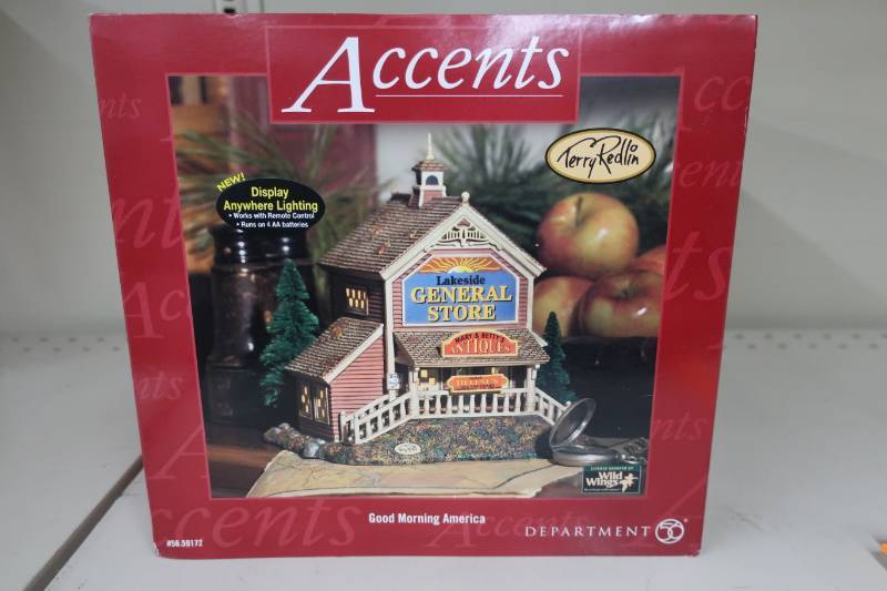 lot 331 image: Department 56 Wild Things Terry Redlin General Store