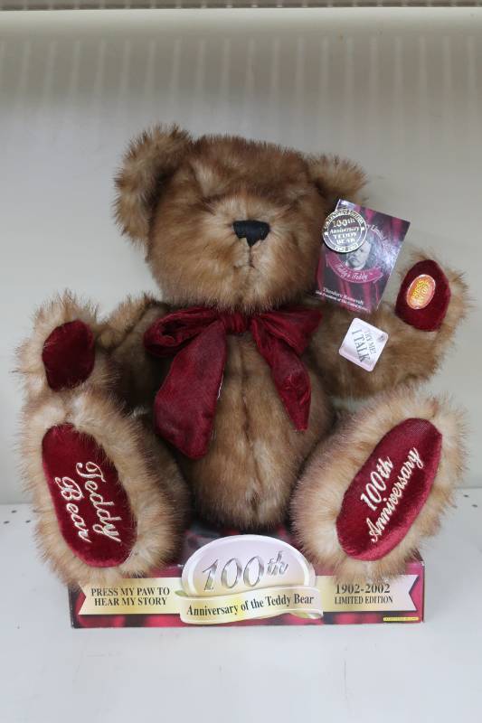 100th anniversary of the teddy bear