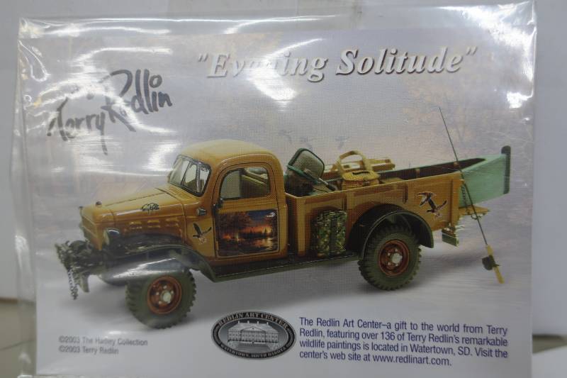 lot 398 image: Ertl Terry Redlin 1948 Dodge Power Wagon