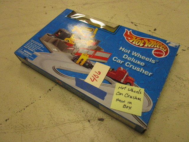 Hot wheels car crusher playset online