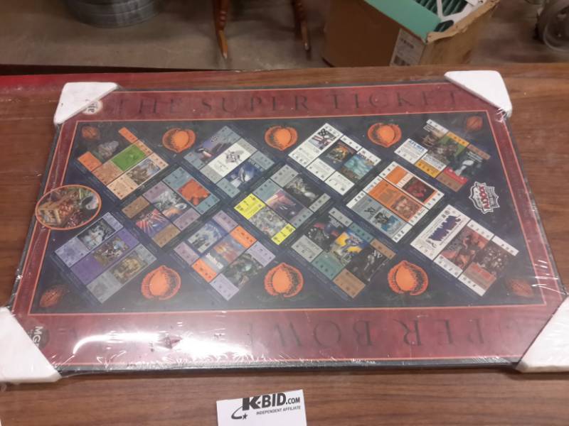 lot 603 image: Very Neat Super Bowl XXXIV Poster