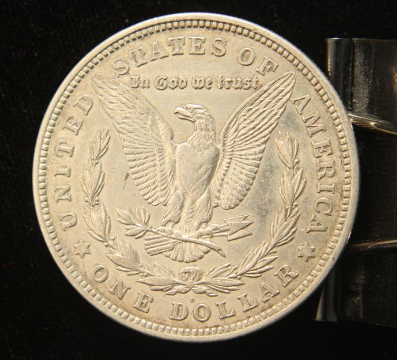 1921-D MORGAN SILVER DOLLAR