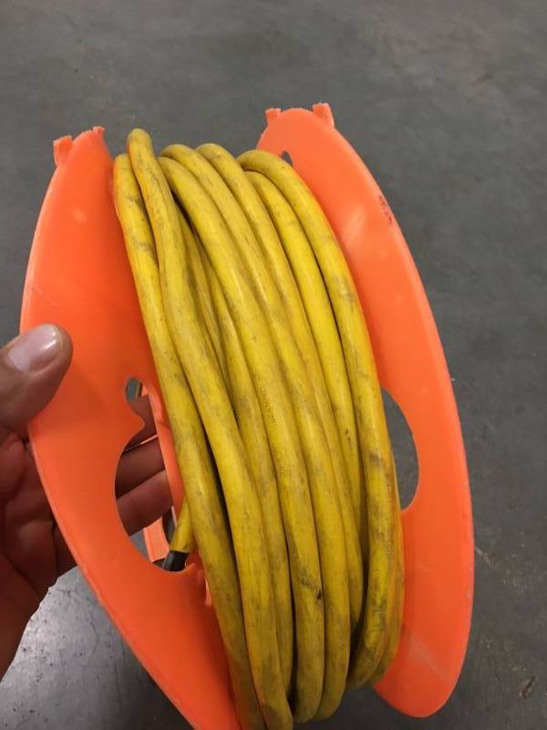 lot 16 image: Power Cords Lot Of 10 Cords 100 Ft Each