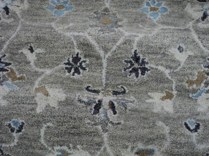 lot 21 image: Antoinette Rug grey 2 x 3...