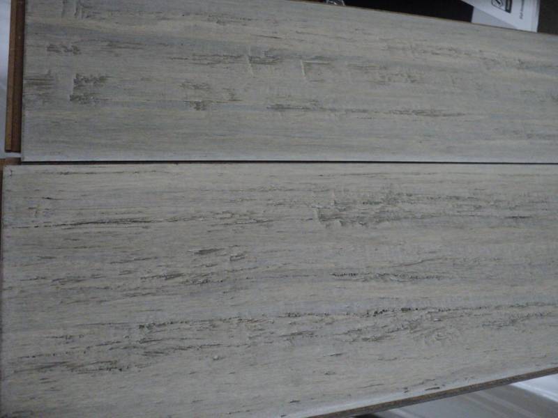 lot 26 image: 8 boxes Hand scraped Strand Woven T...