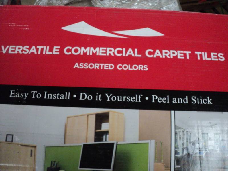 lot 32 image: Versatile Commercial Carpet Tiles 1...
