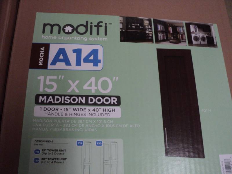 lot 48 image: 2 Mocha Modifi Madison Doors 15 x ...
