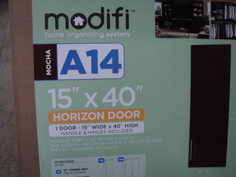 lot 51 image: 2 Mocha Modifi Horizon Doors 15 x ...